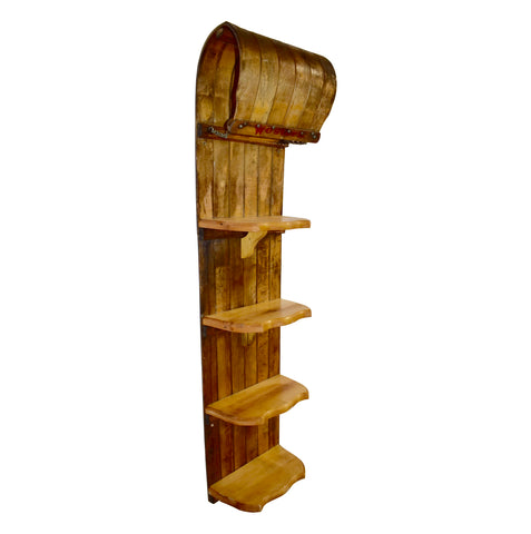Toboggan with Four Shelves
