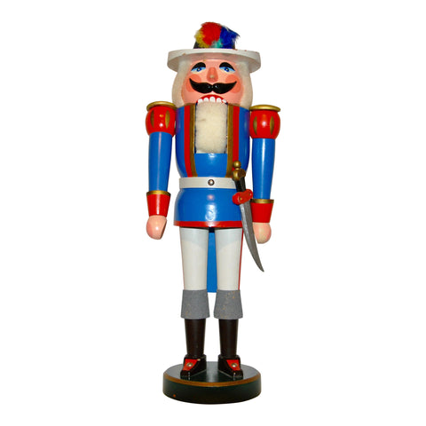 German Wooden Nutcracker Musketeer