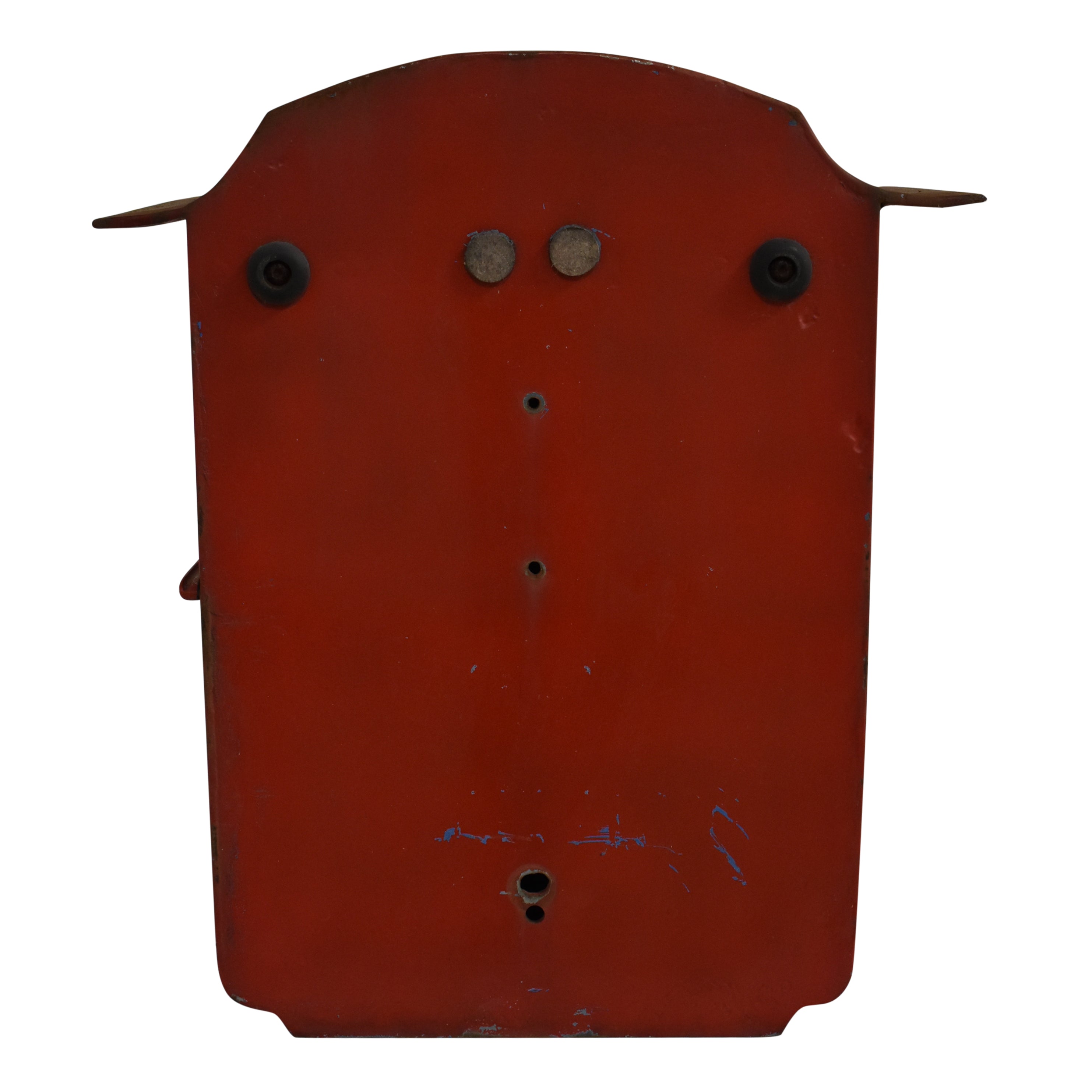 Red Cast Iron Mailbox