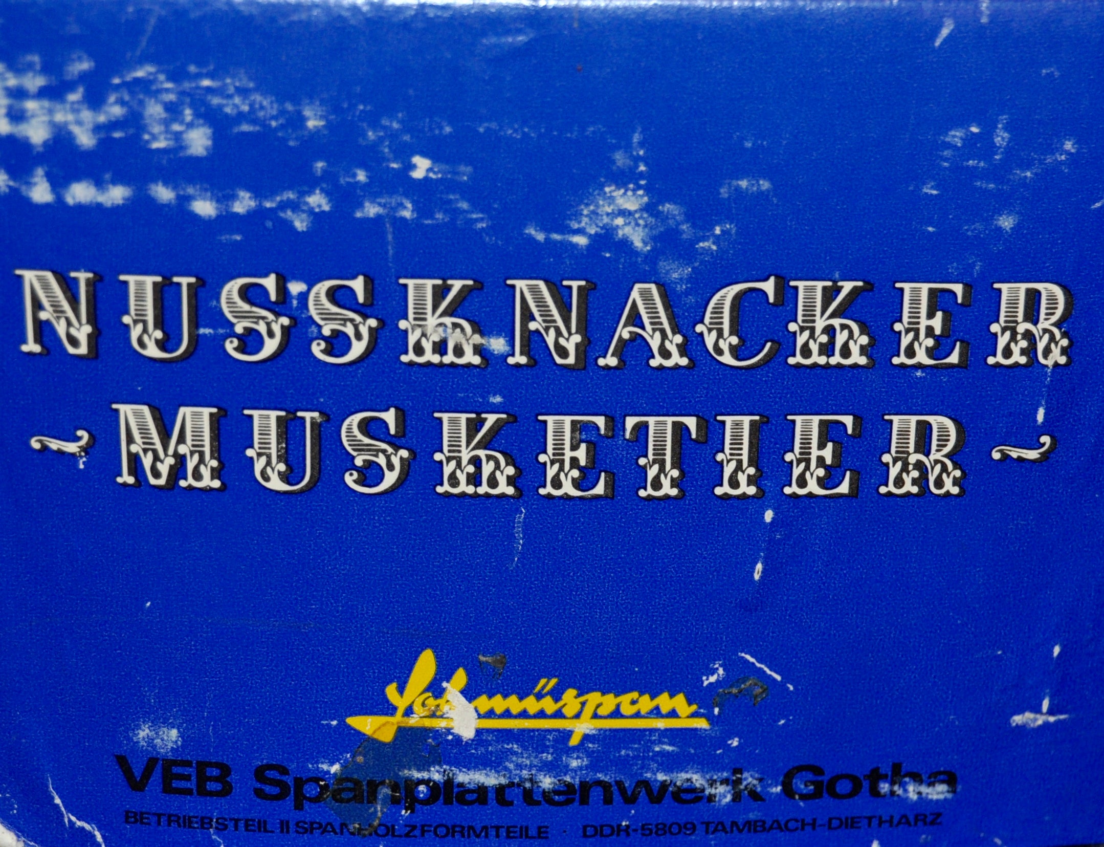 German Wooden Nutcracker Musketeer