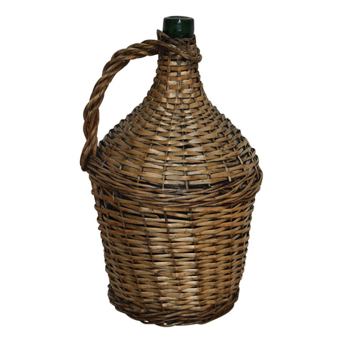 Wicker Demijohn Wine Bottle (Medium)