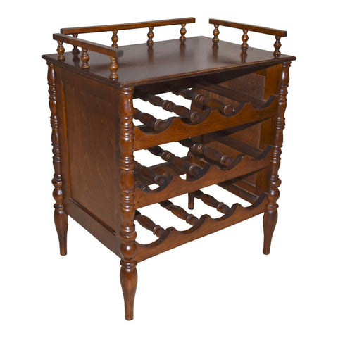 Oak Wine Rack