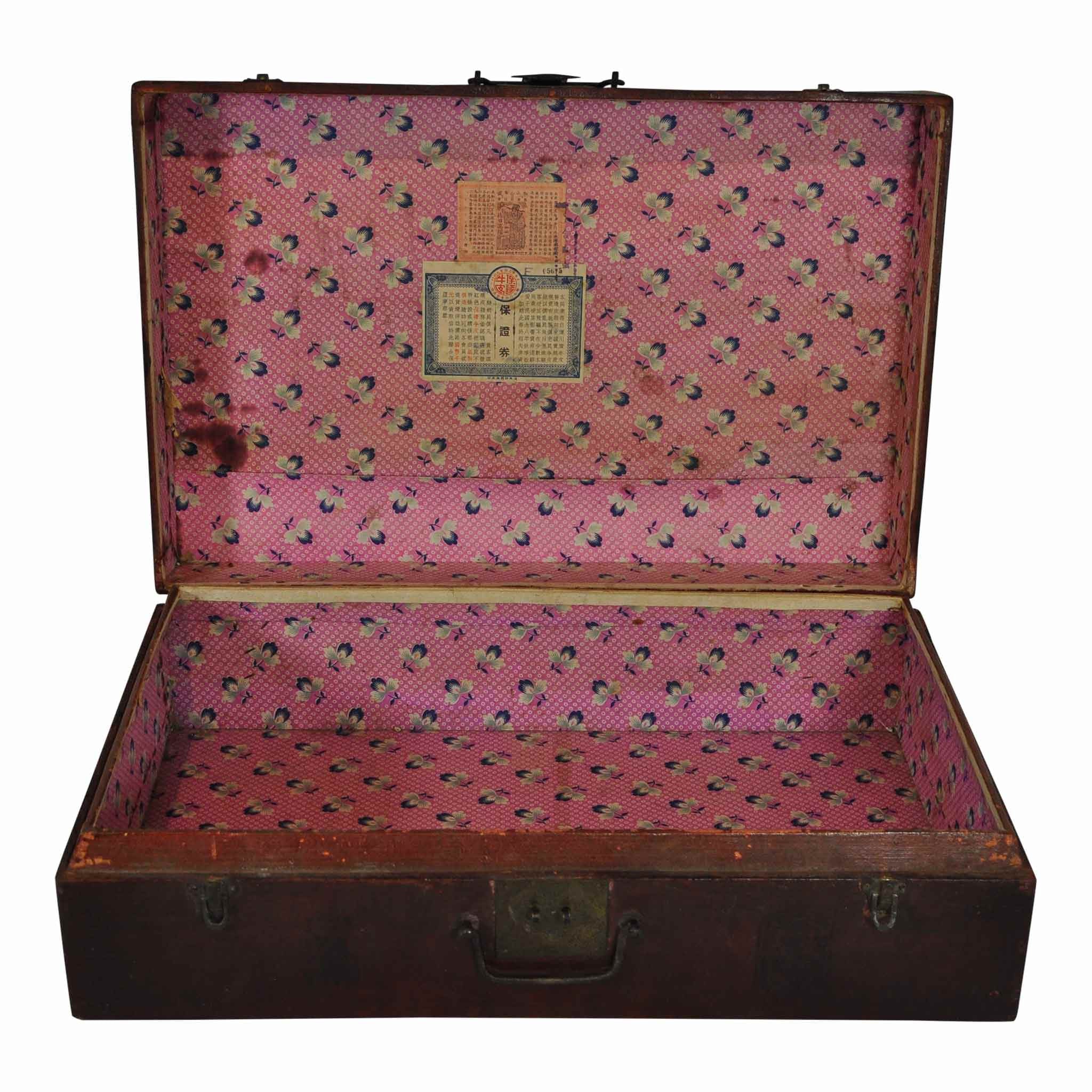 Wood Suitcase
