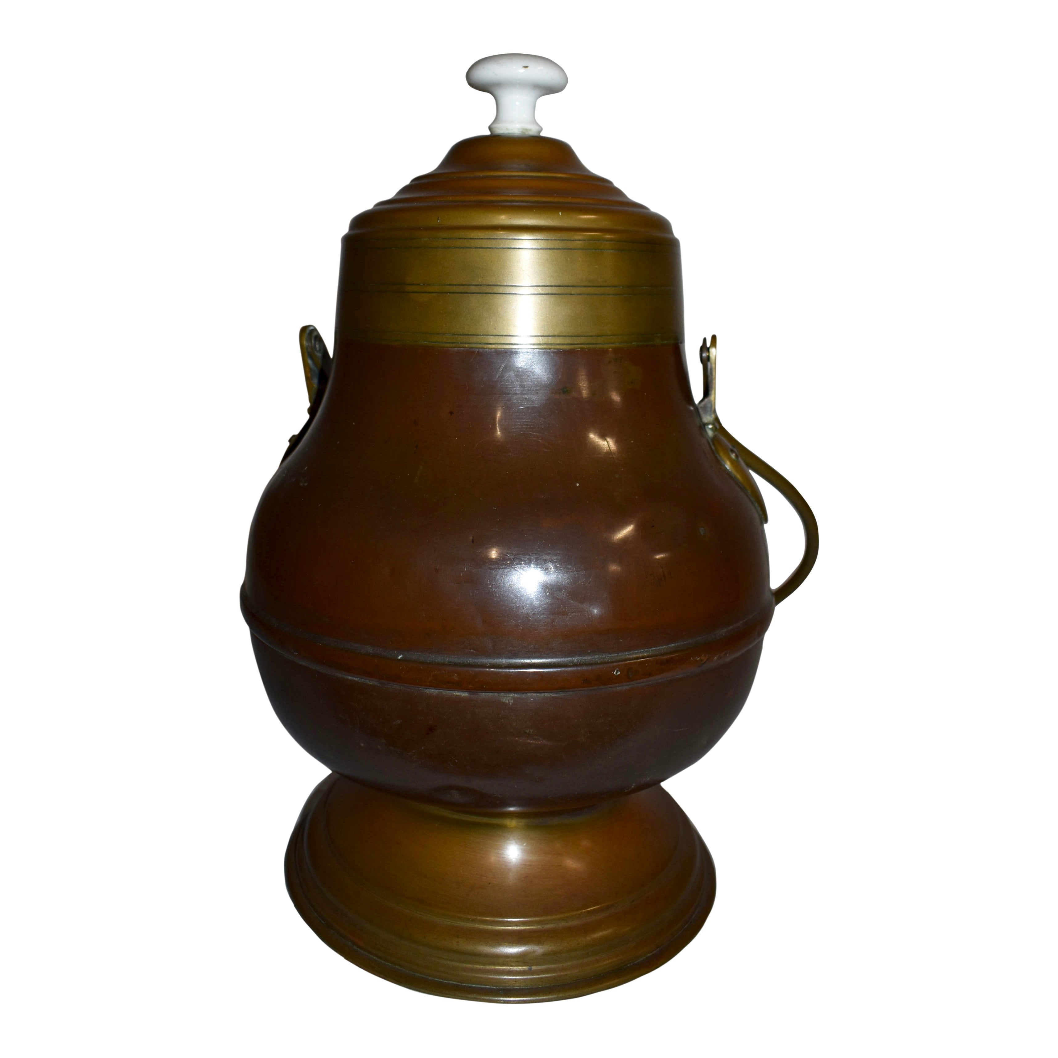 Copper Canister with Lid