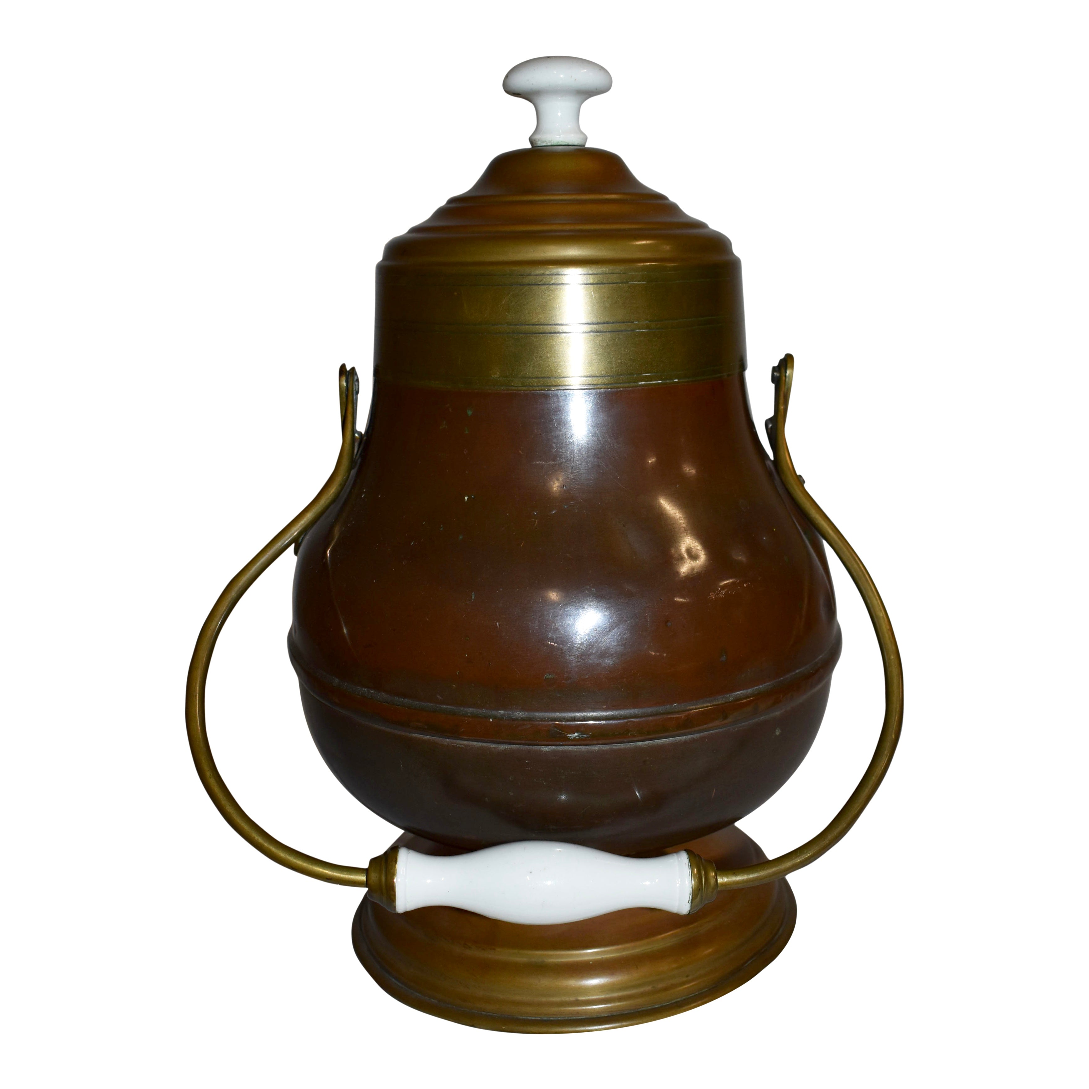 Copper Canister with Lid
