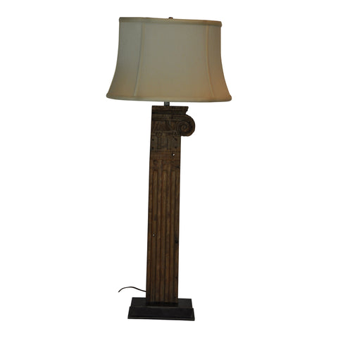 Reclaimed Wood Lamp