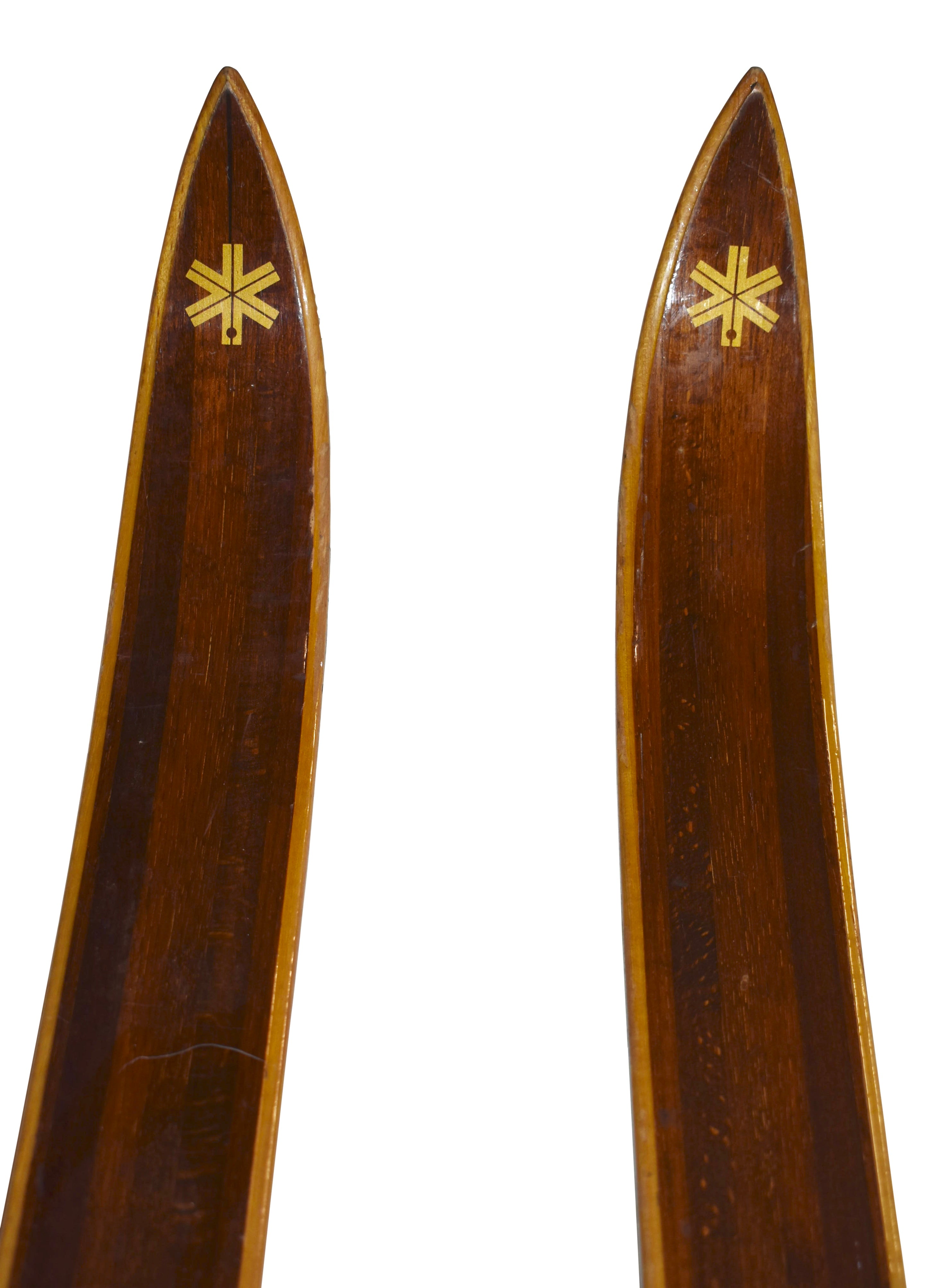 Cross-Country Bonna Norwegian Skis with Snabb Bindings and Leather Boots