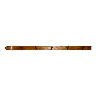 Ski Wall Rack with Five Hooks