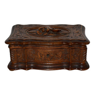 Carved Jewelry Box