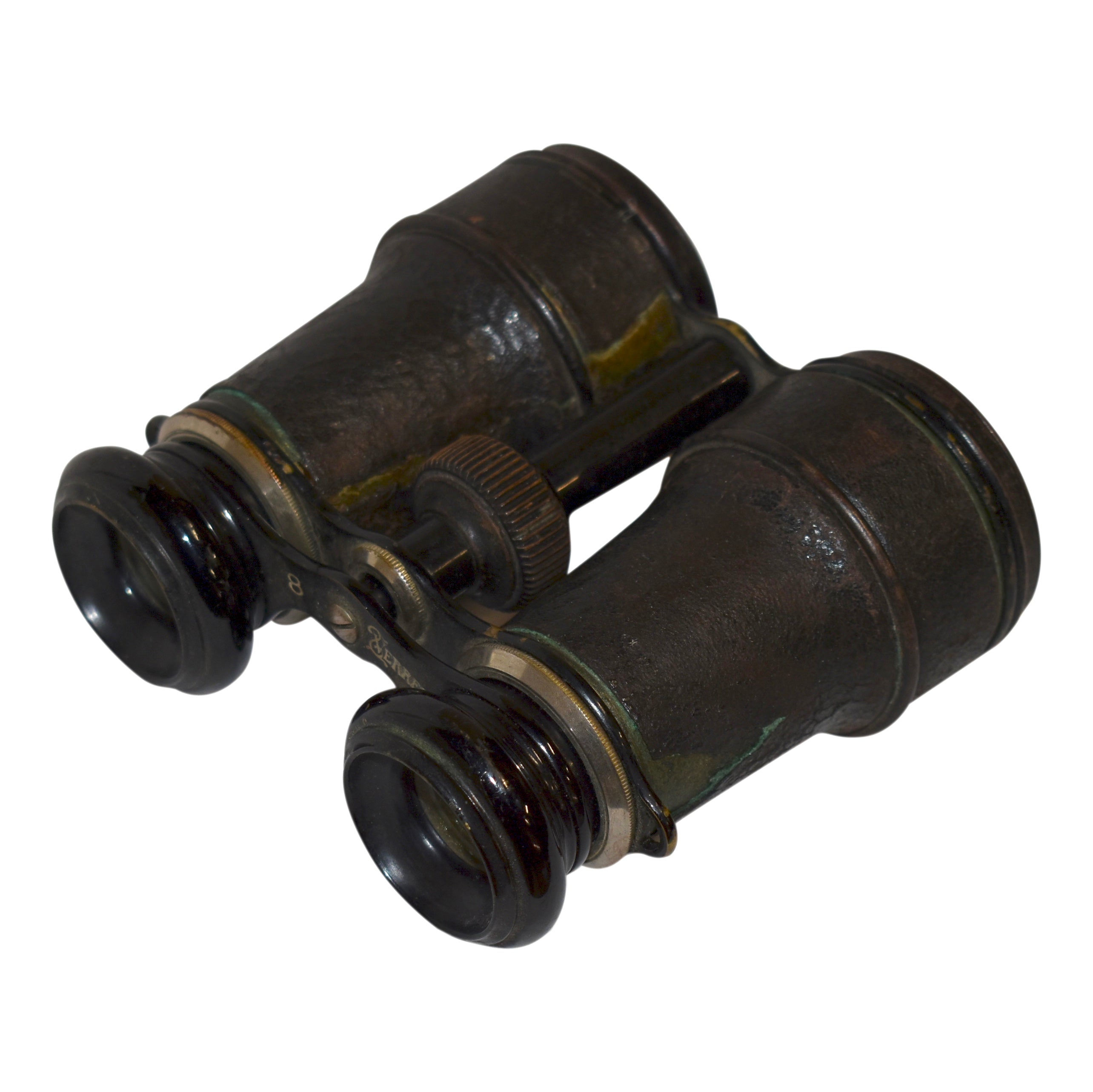 French Binoculars with Compass