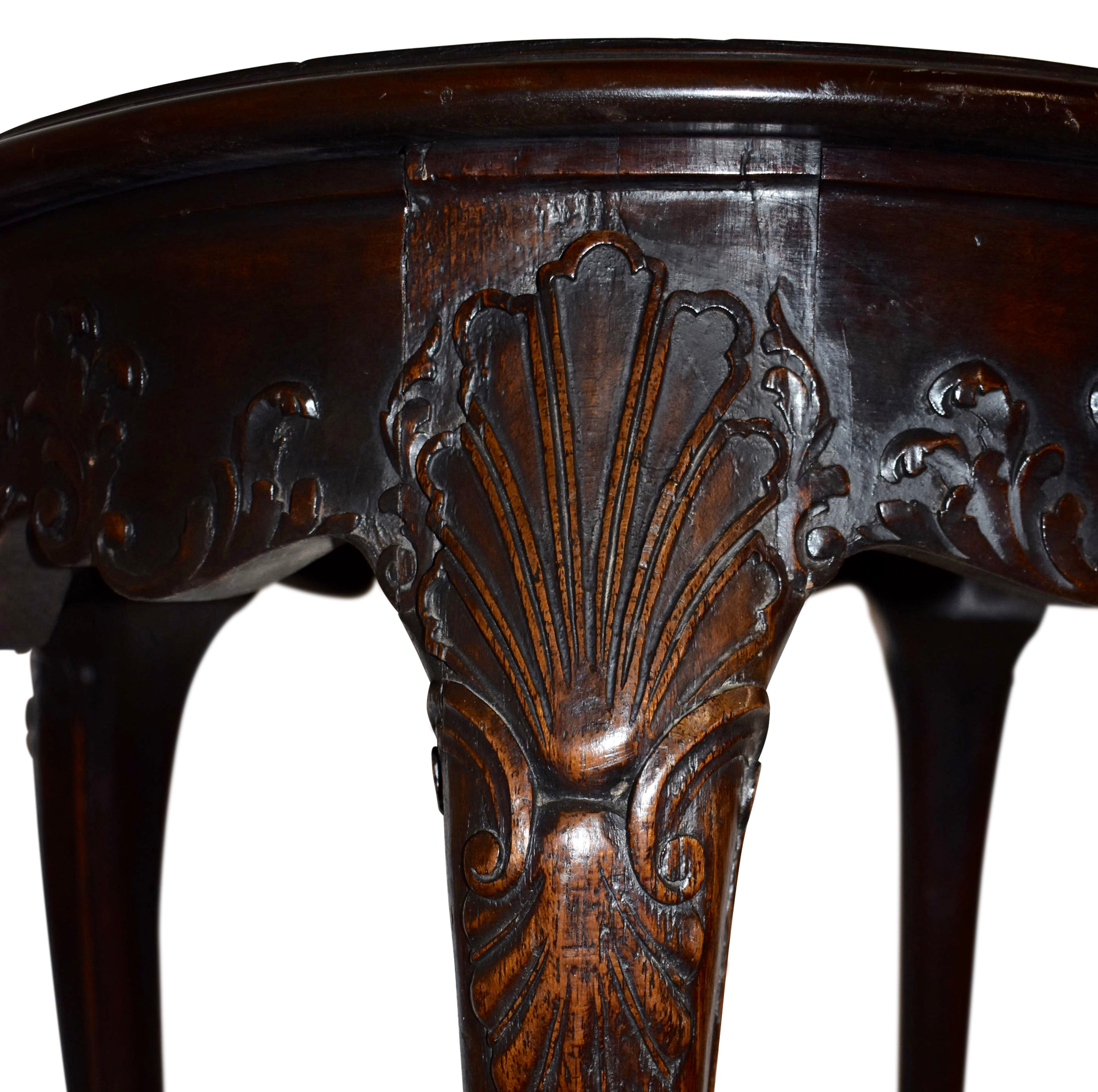 Chippendale Oval Side Table