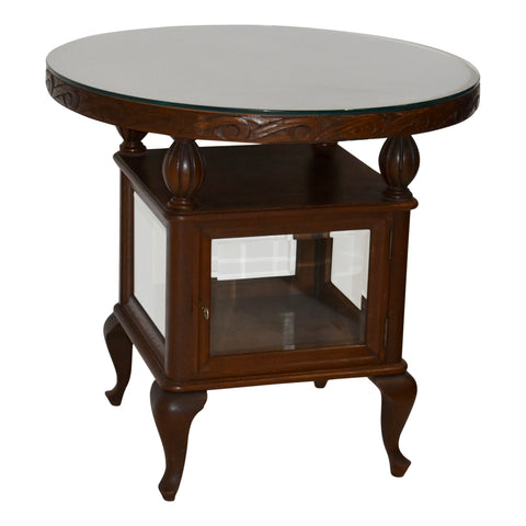 Tea Cabinet End Table