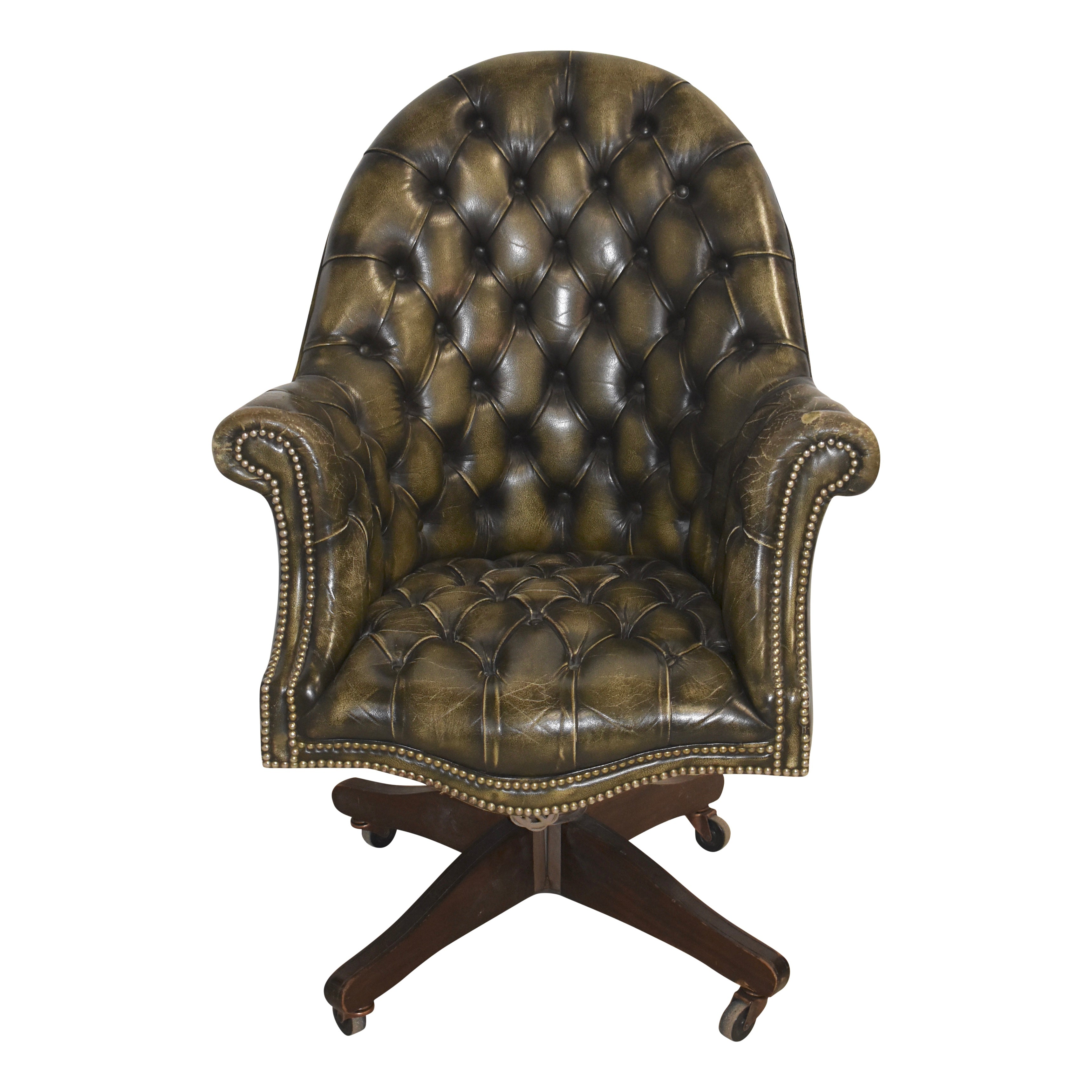 English Hillcrest Chesterfield Executive Office Chair