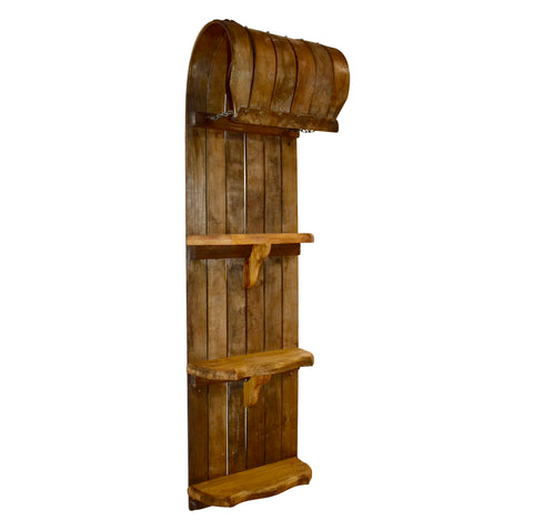 Toboggan with Three Shelves