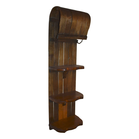 Toboggan with Three Shelves