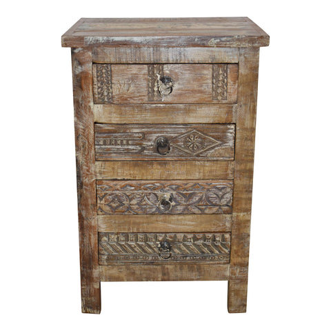 Nightstand with Four Drawers
