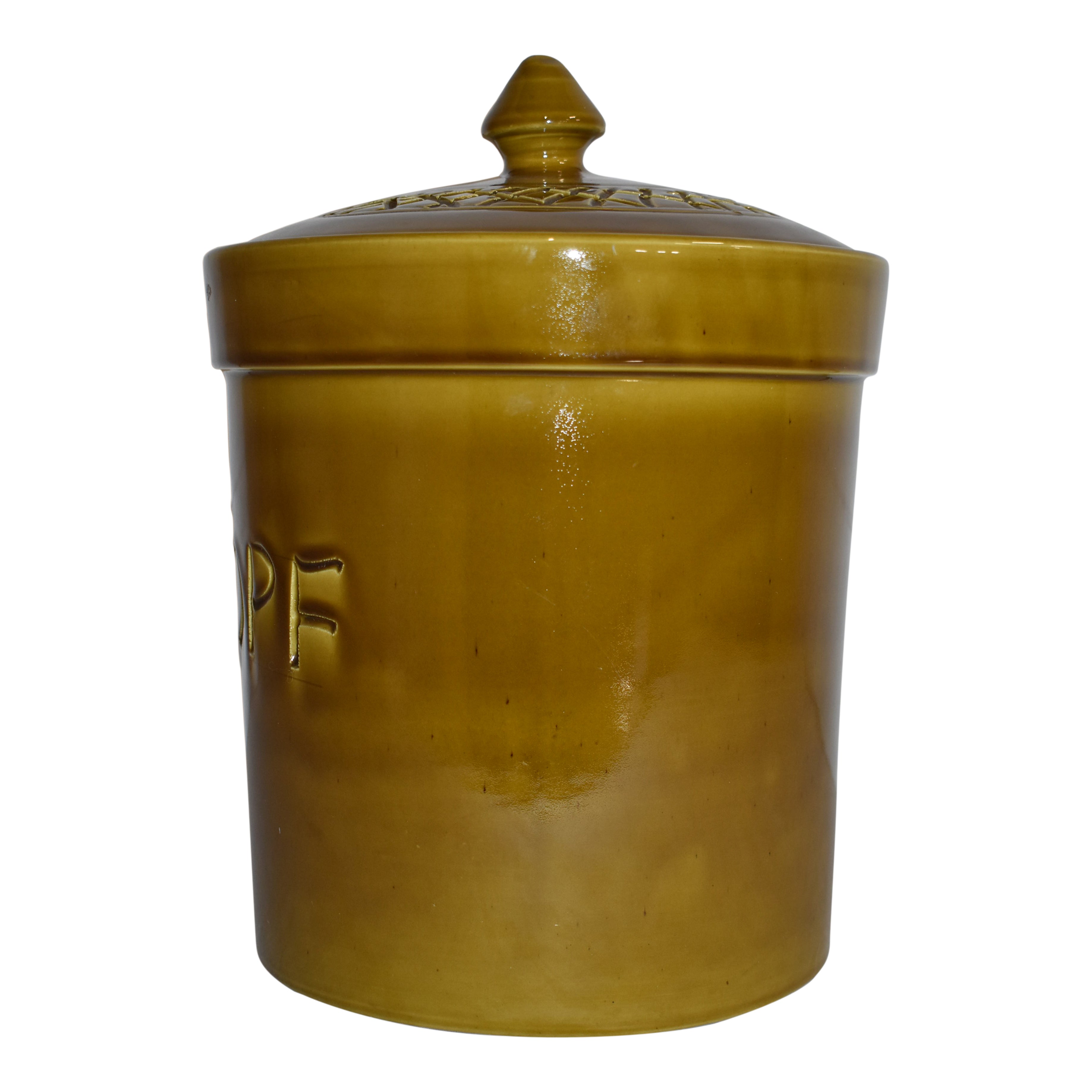 German Ceramic Rumtopf (Rum Pot) Crock