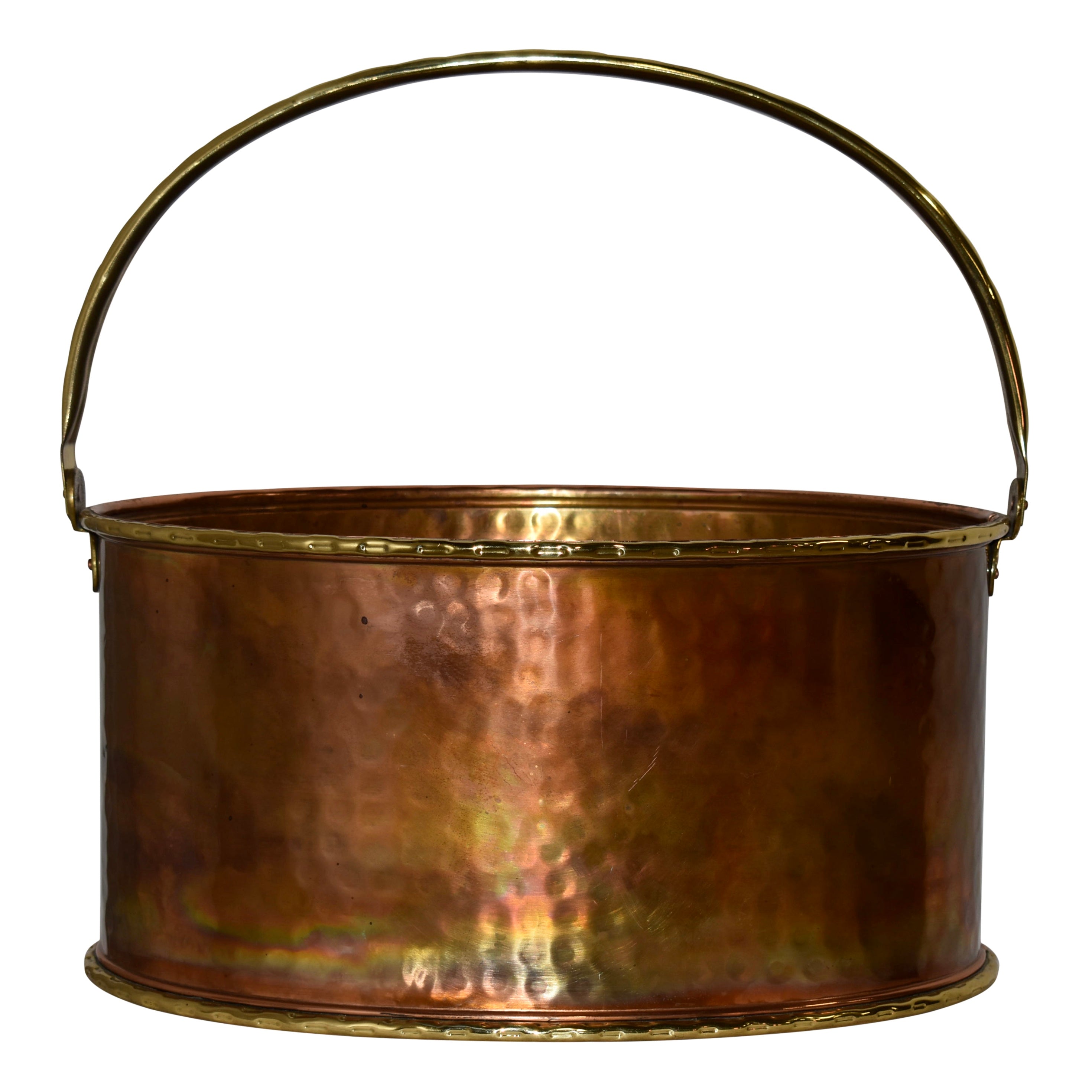 Copper and Brass Bucket