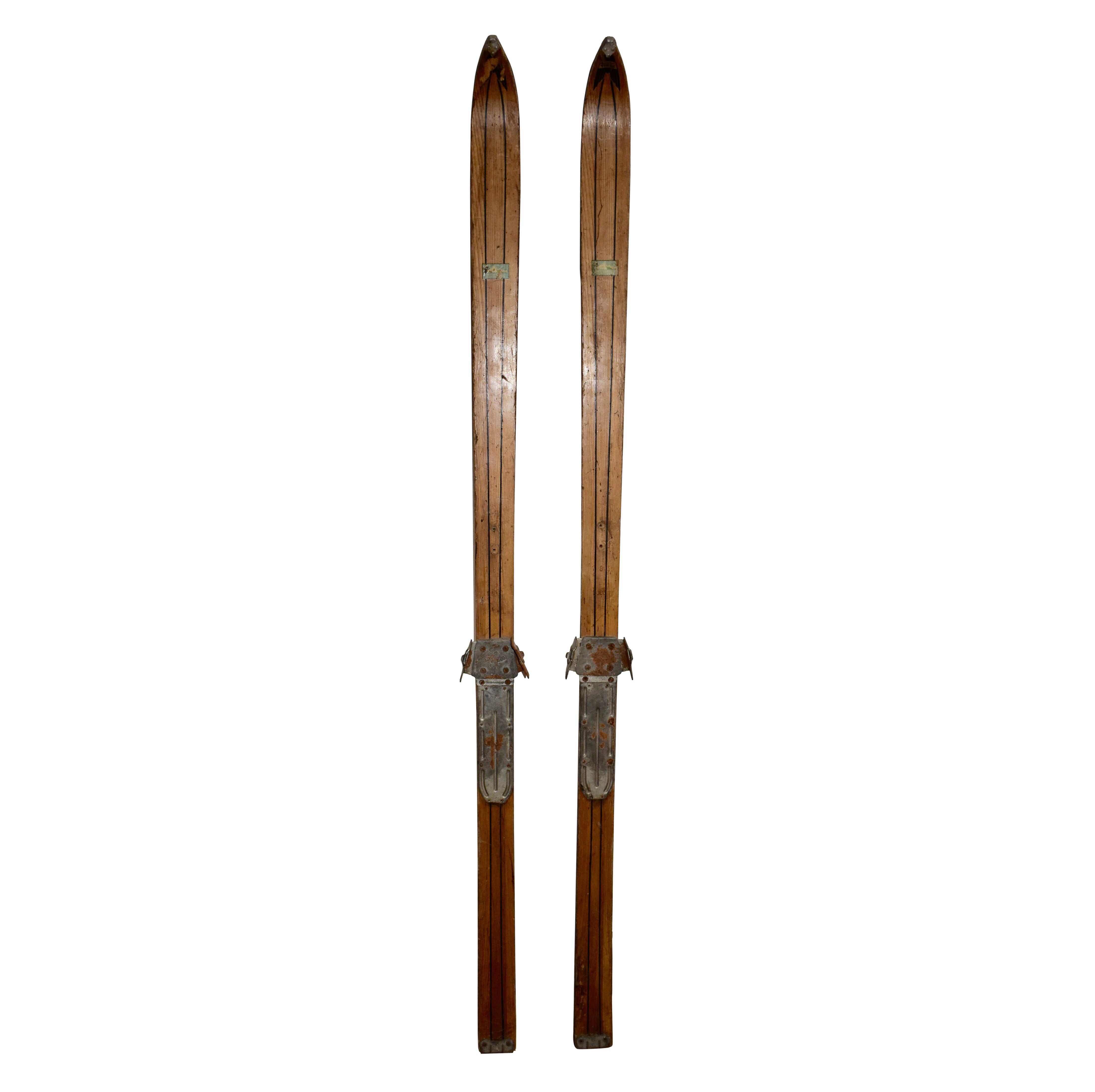 Austrian Wooden Skis
