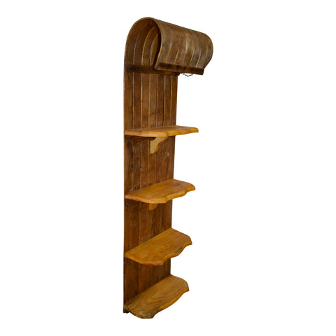 Toboggan with Four Shelves
