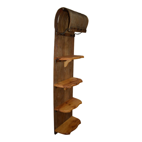 Toboggan with Four Shelves