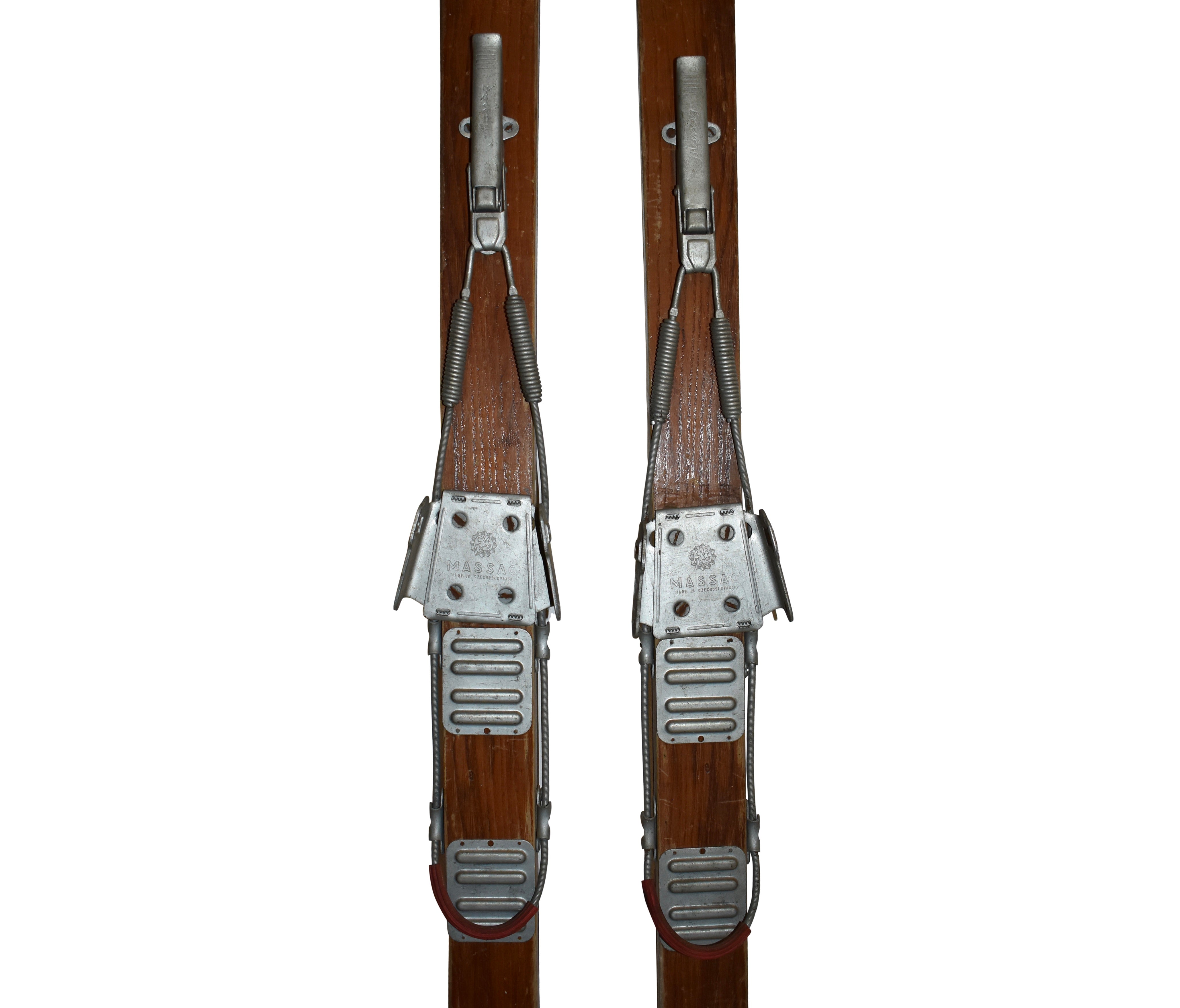 Junior Skis with Massag Cable Bindings