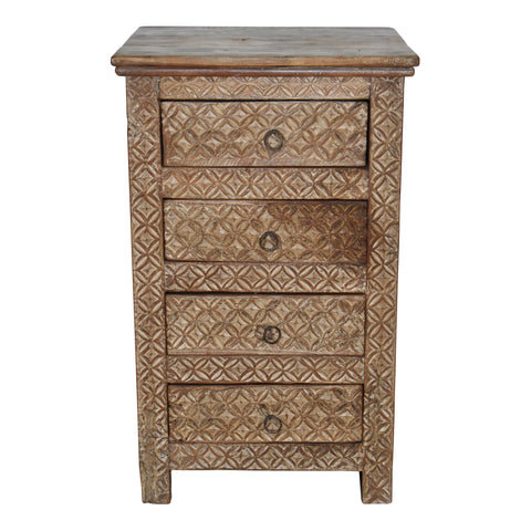 Nightstand with Four Drawers