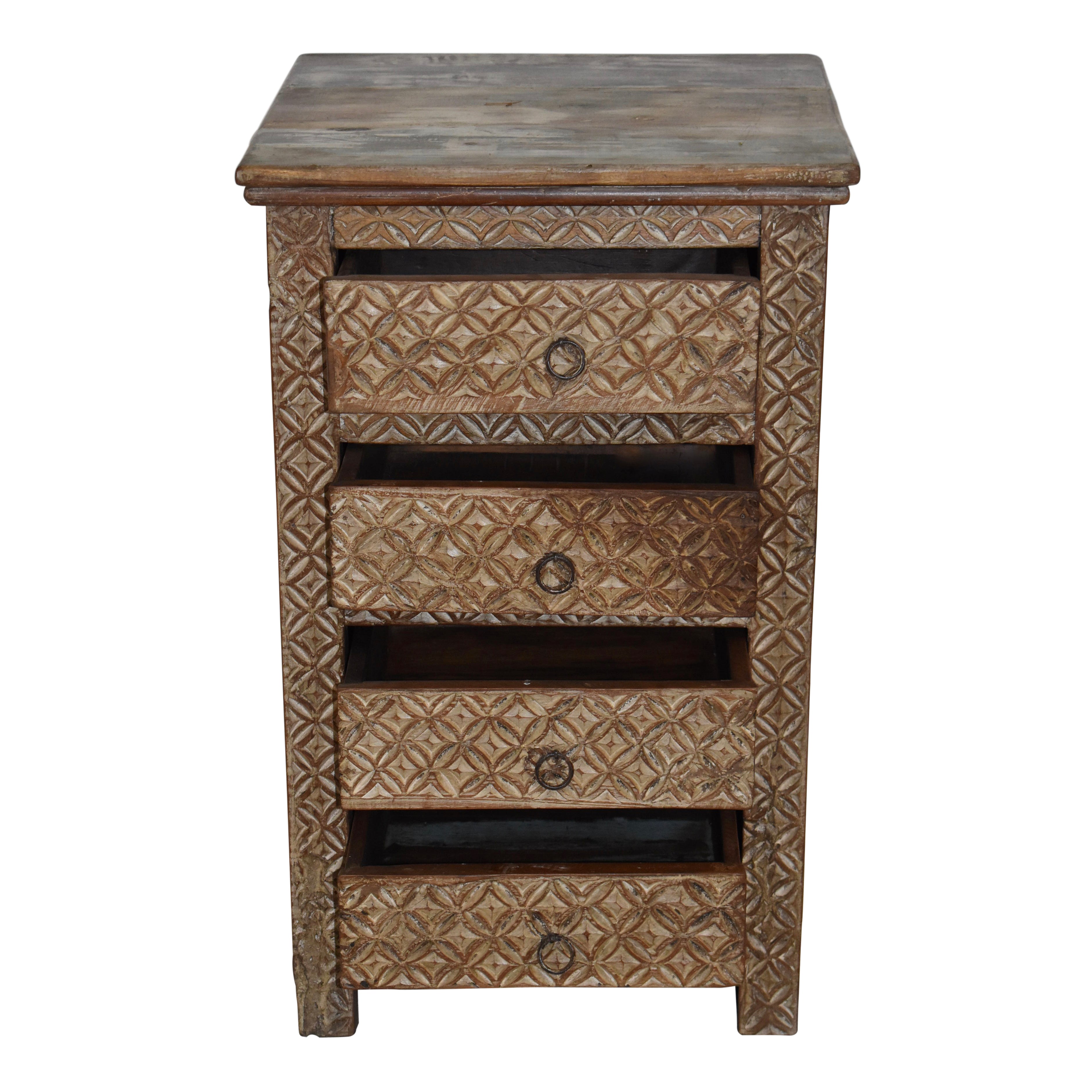 Nightstand with Four Drawers