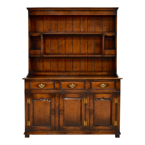 Oak Display Cupboard Cabinet