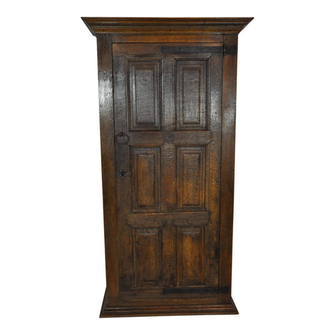 Rustic Bookcase with One Door