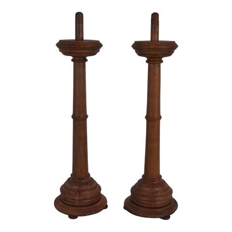 Elm Candlesticks Set/2
