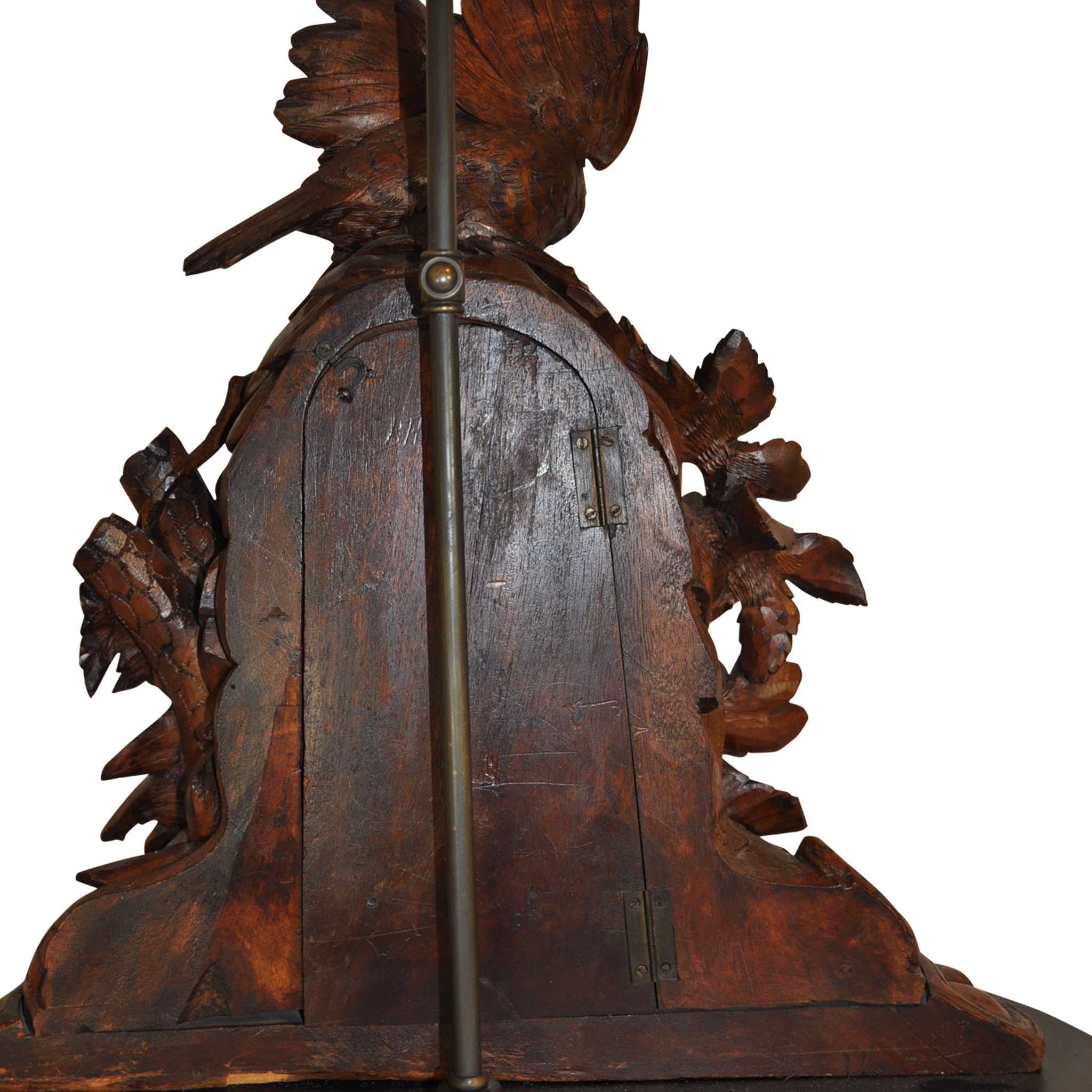 Mantle Clock Lamp