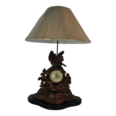 Mantle Clock Lamp