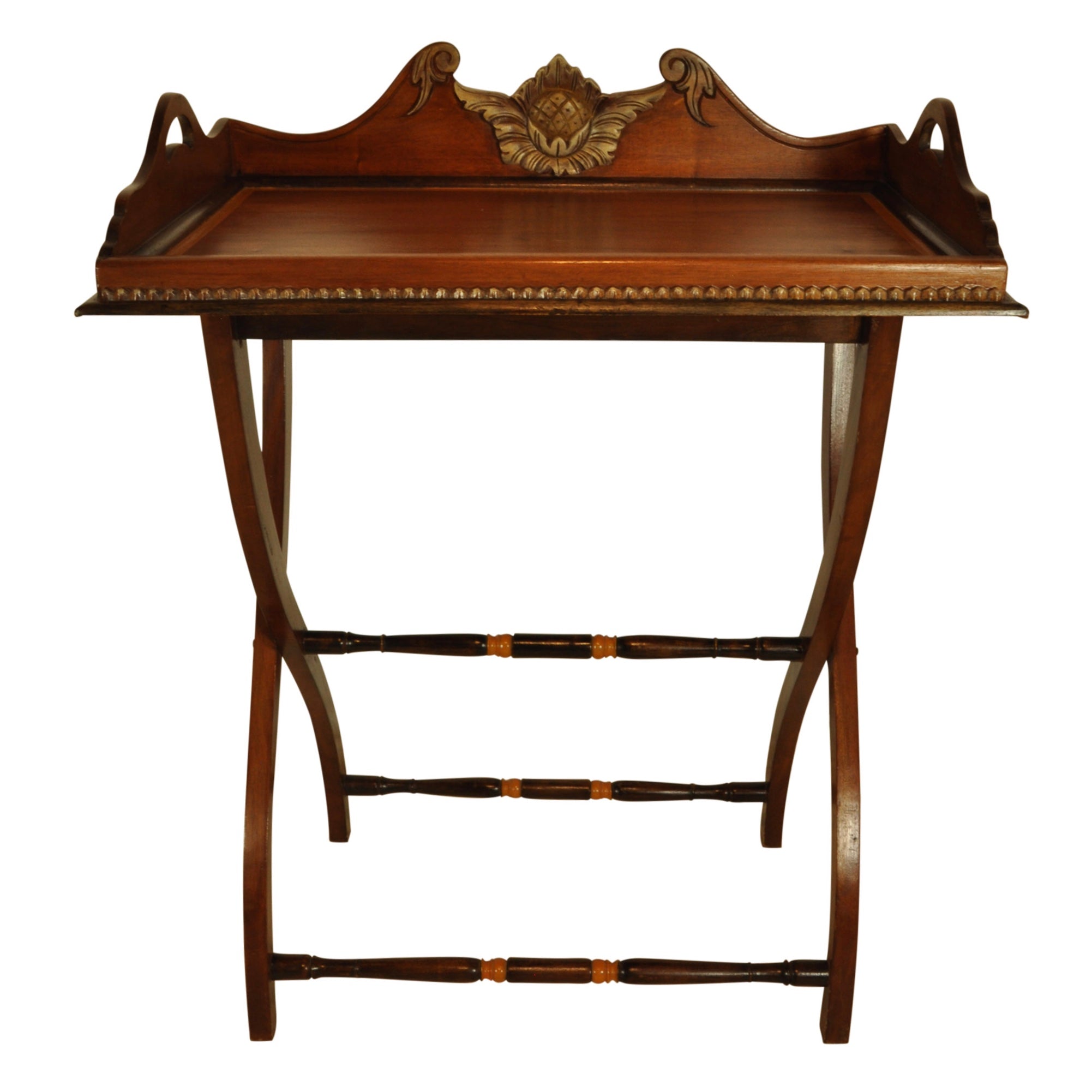Butler's Serving Tray on Folding Stand