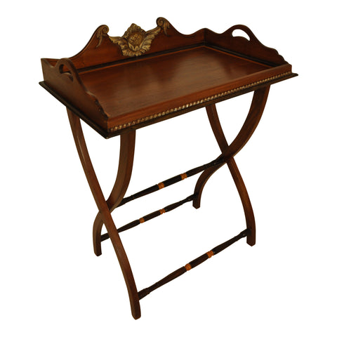 Butler's Serving Tray on Folding Stand