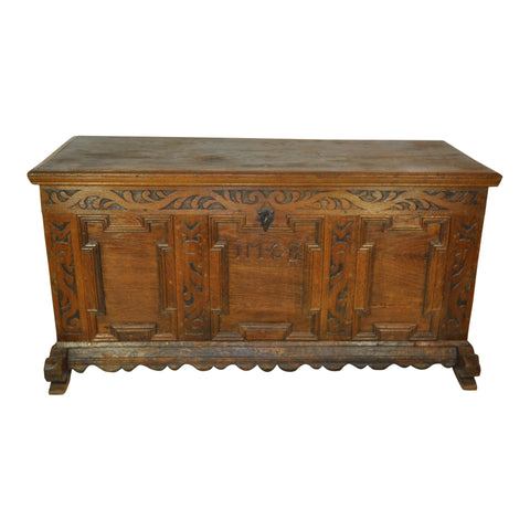 Carved Oak Trunk