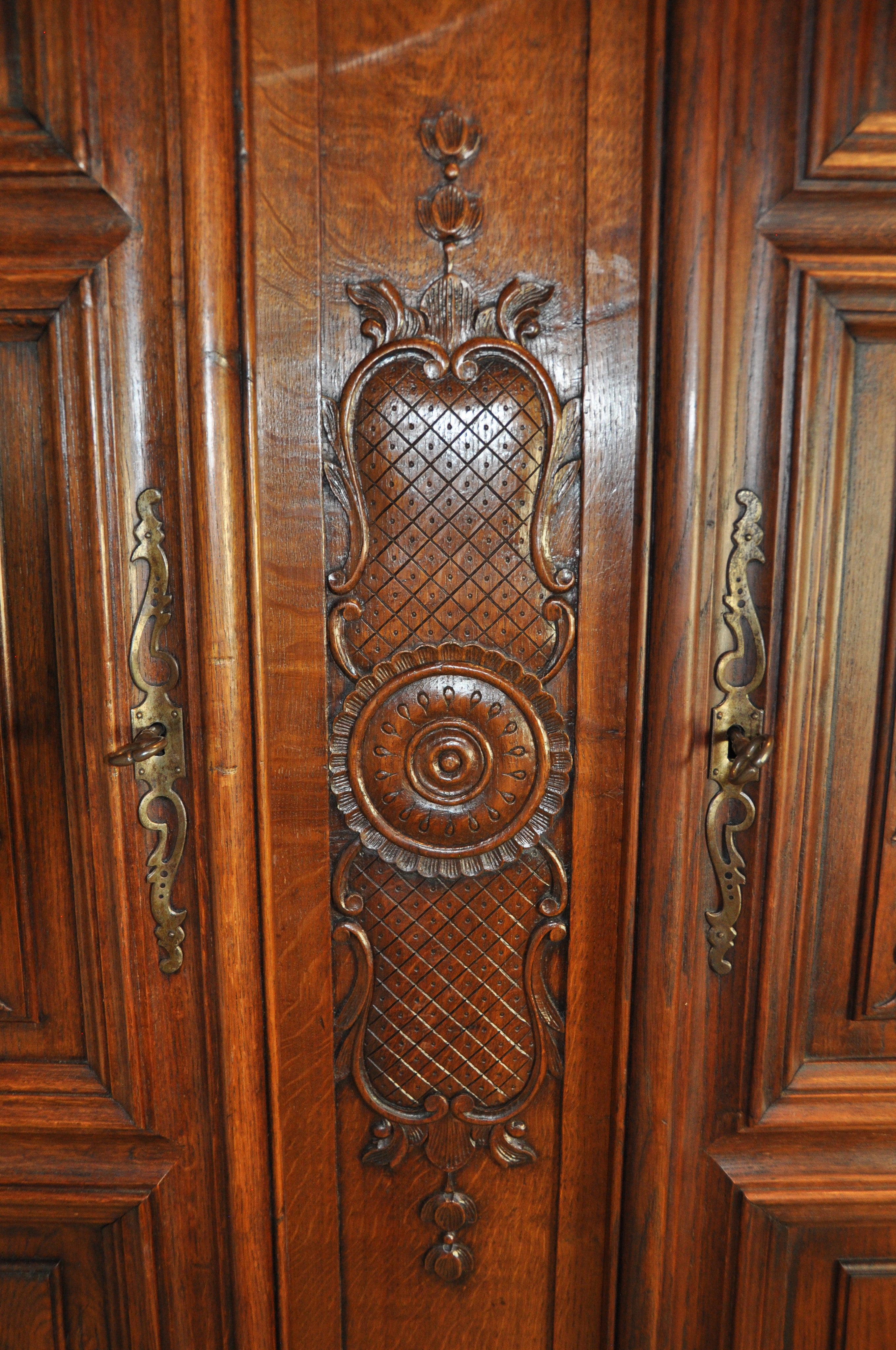 Two Door Louis XV Armoire