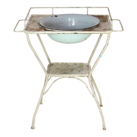 Enamel Wash Stand