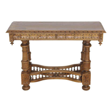 French Oak Side Table