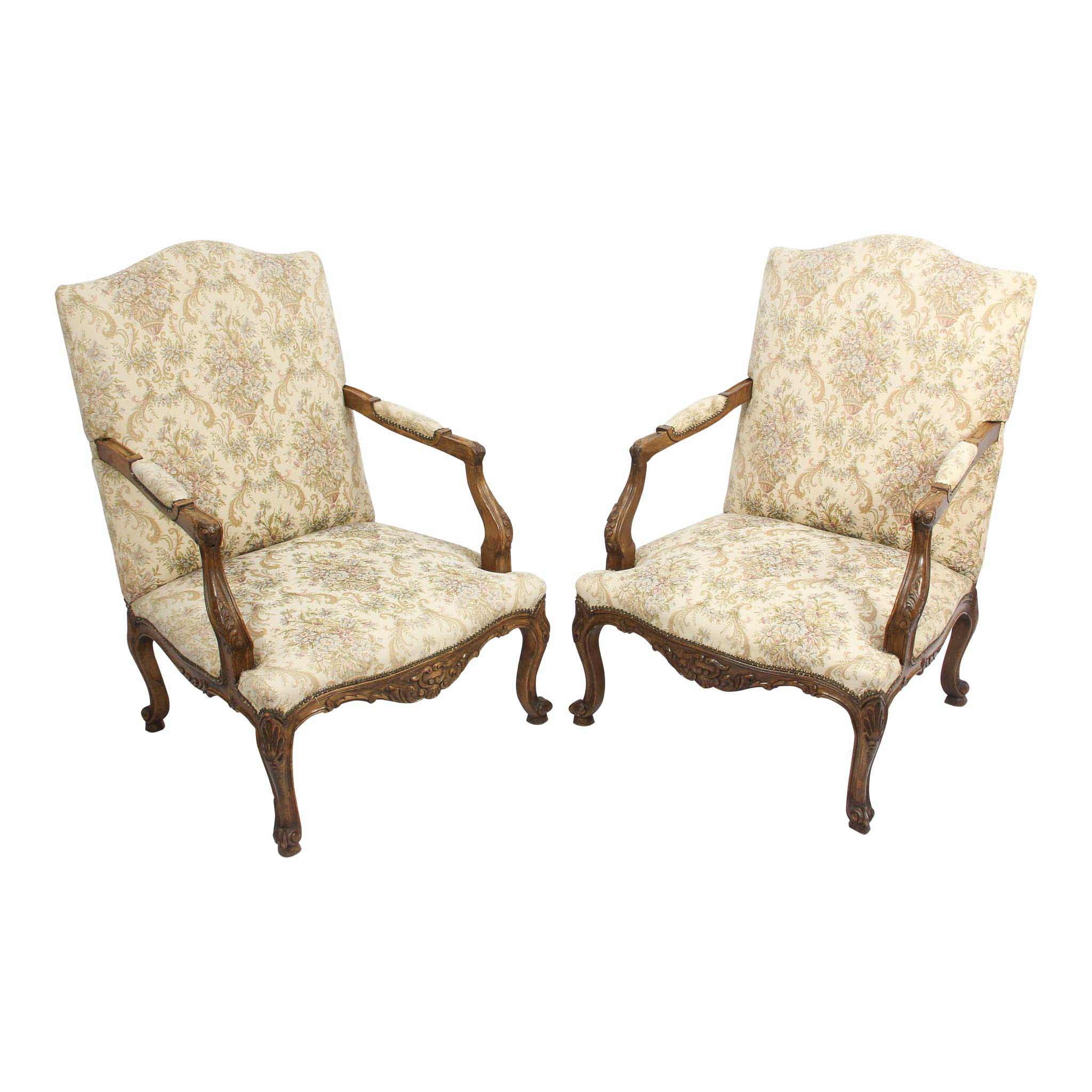 Louis XV Slipper Chairs