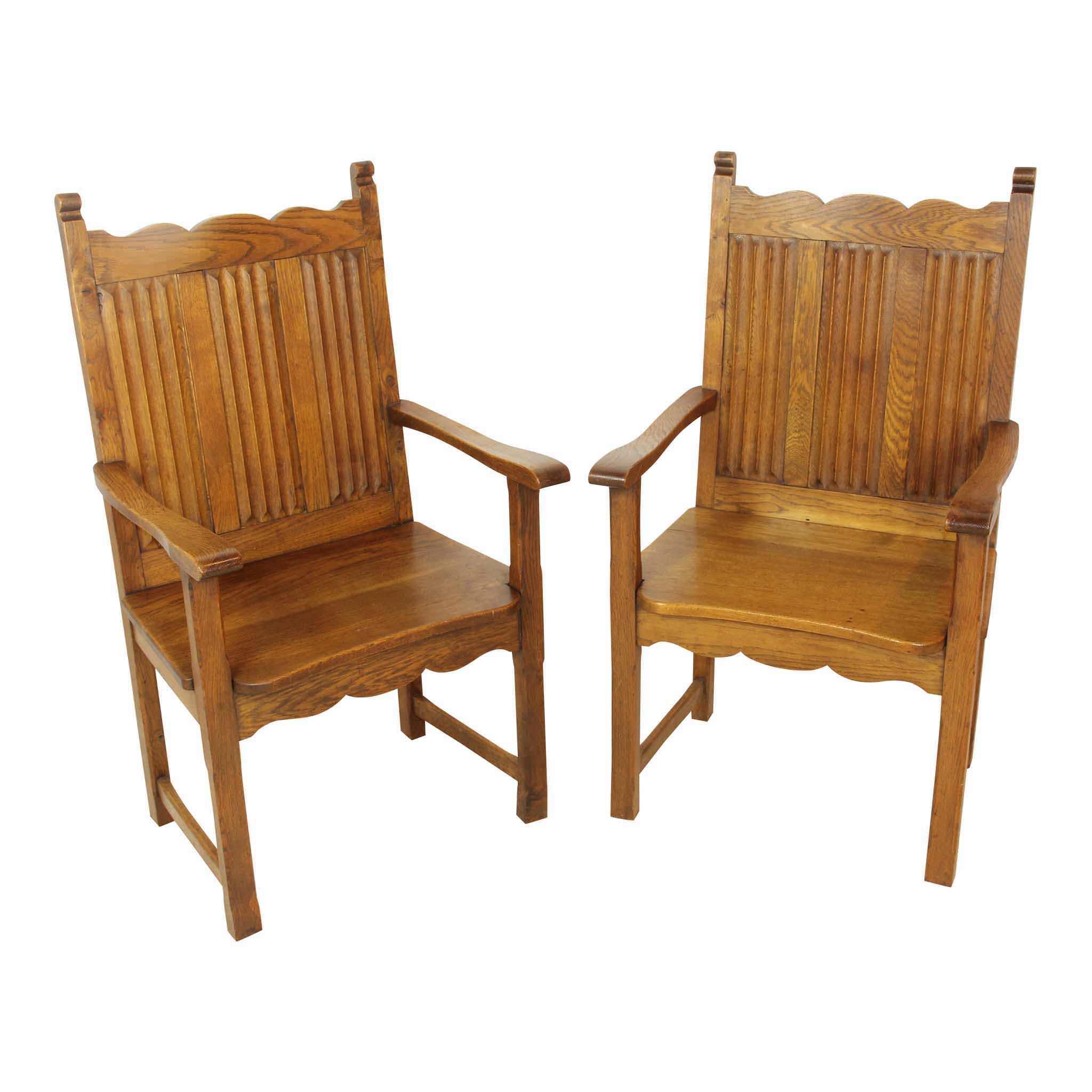 Gothic Armchairs Set of Two