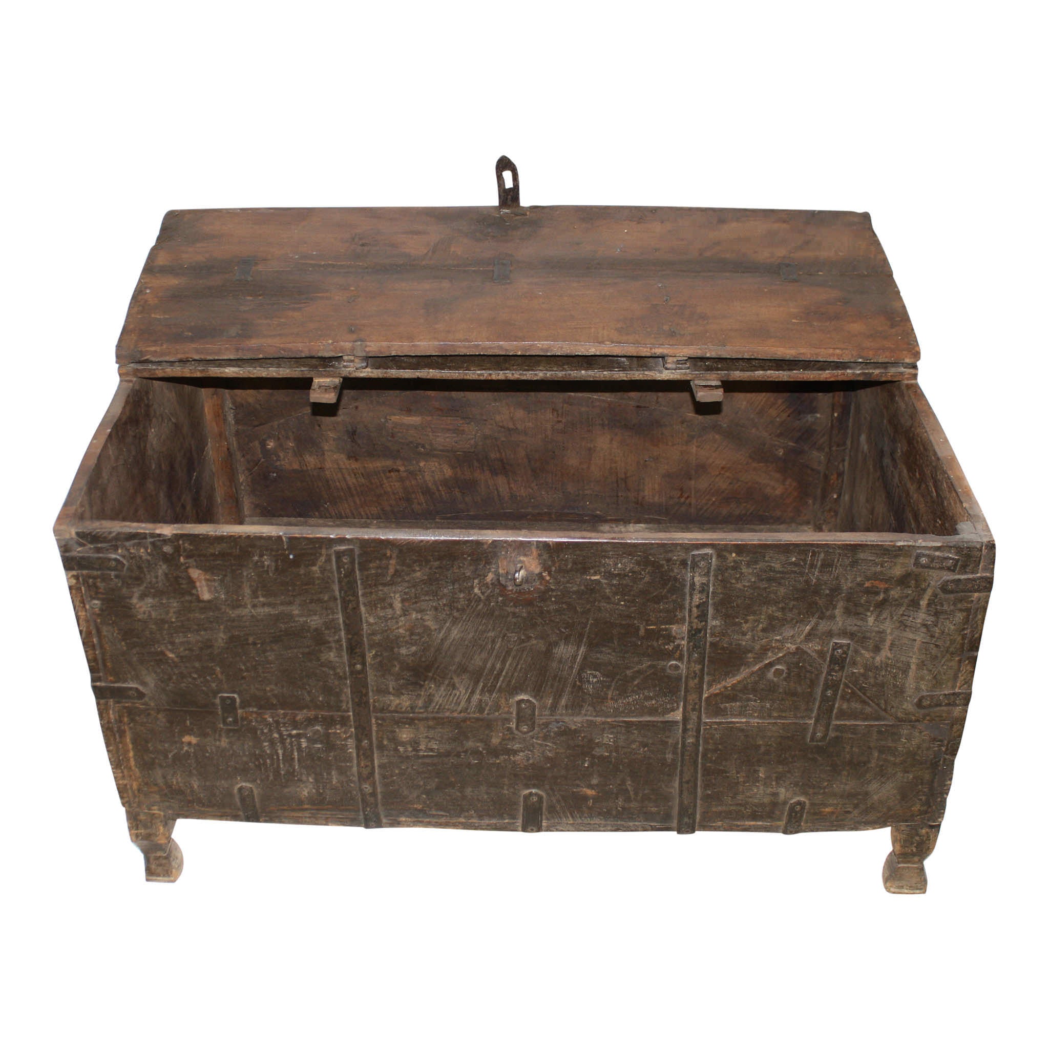 Trunk with Iron Accents