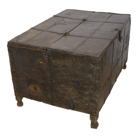 Trunk with Iron Accents