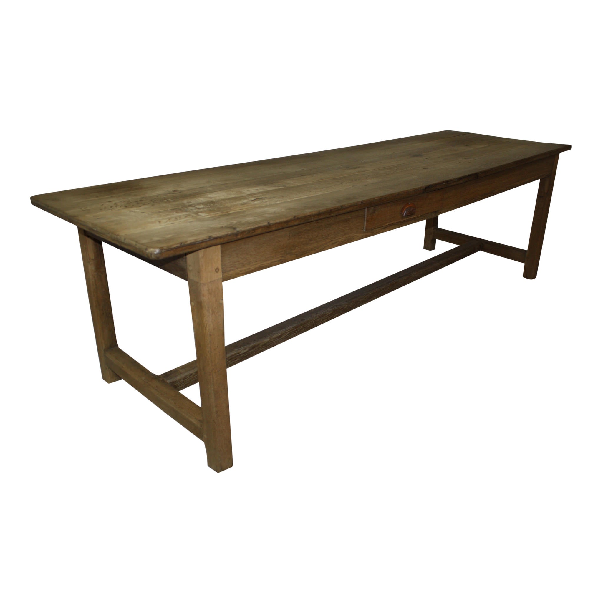 Farm Table with Two Drawers