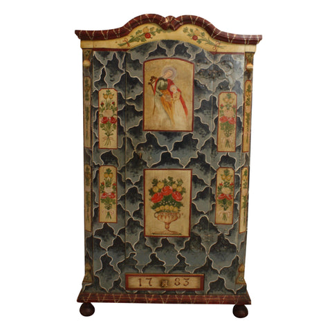 Painted Pine Child's Wardrobe