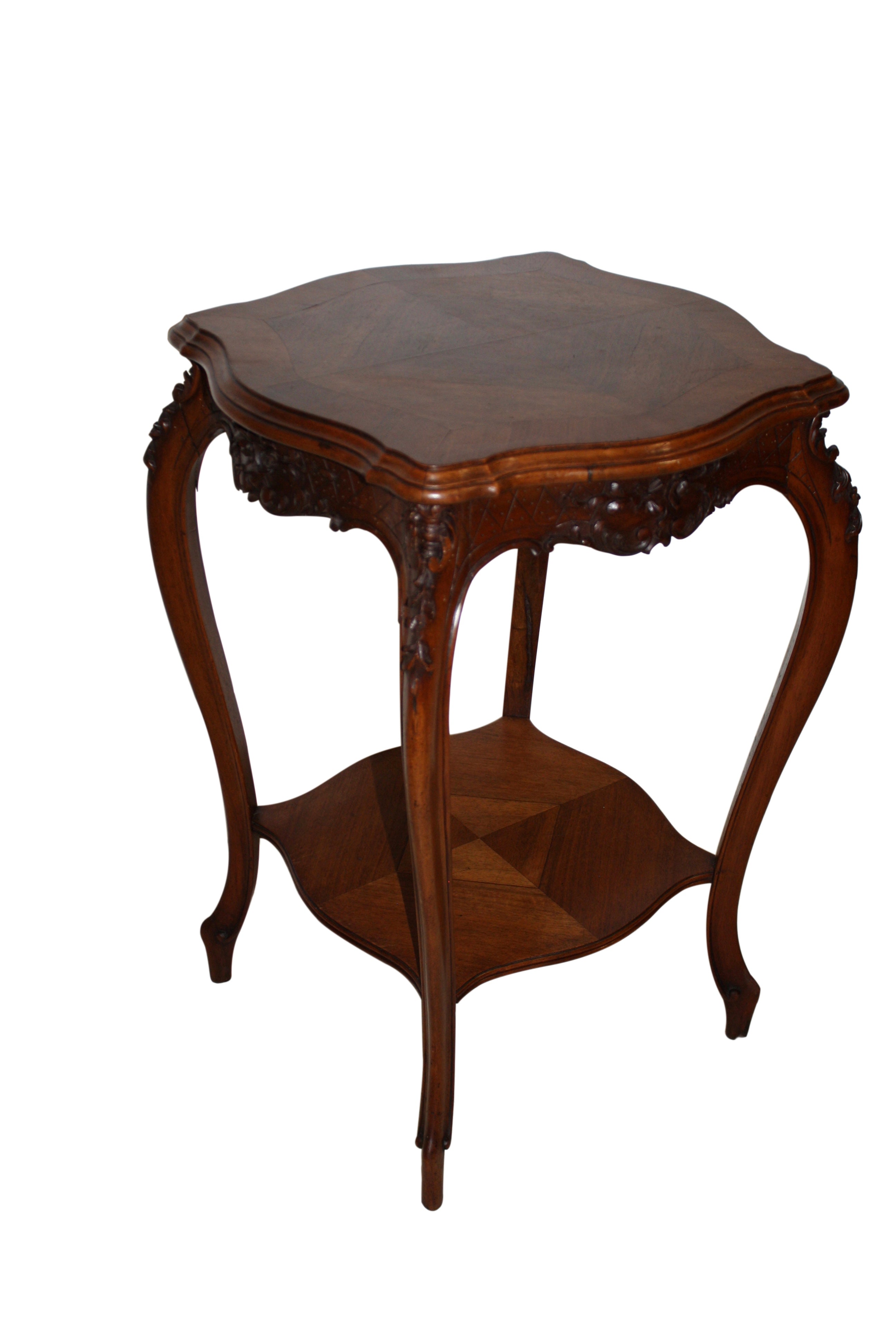 Louis XV Square Side Table