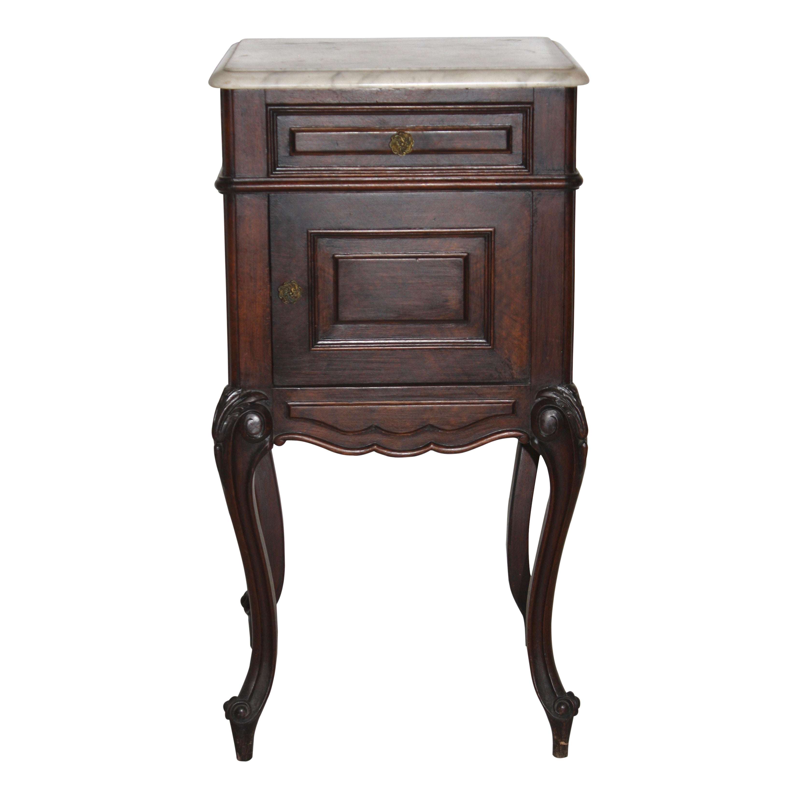 Nightstand with Marble Top