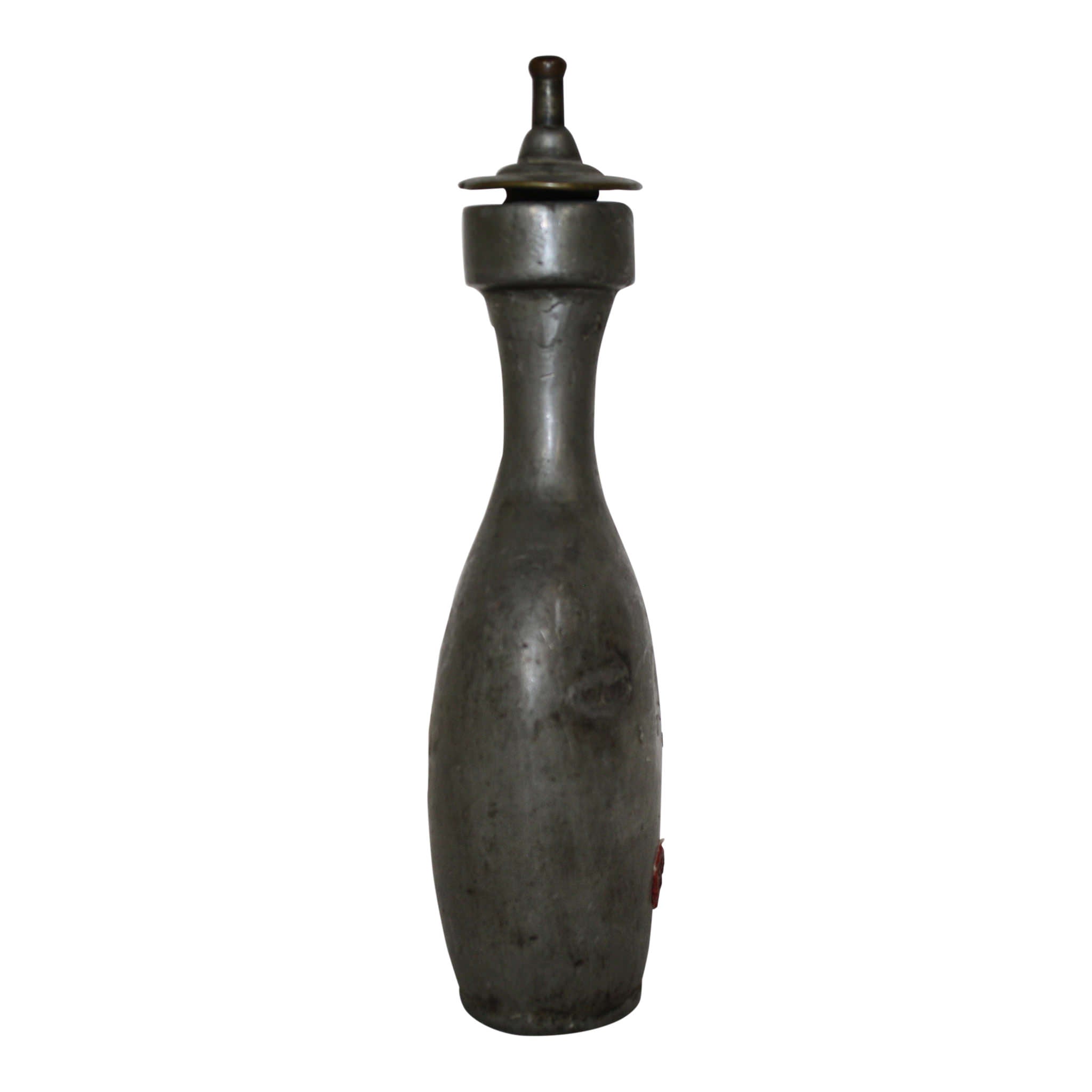 Pewter Bottle with Dipping Stick