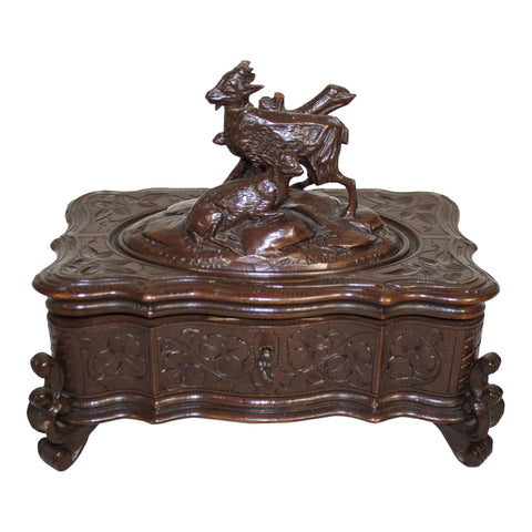 Carved Jewelry Box