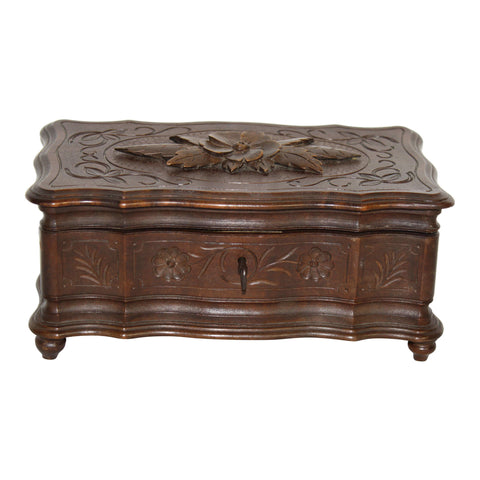 Carved Jewelry Box